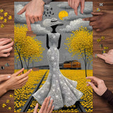 Elegant Trajectory Jigsaw Puzzle 1000 Pieces