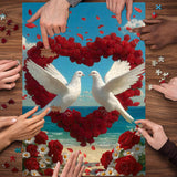 Love And Peace Jigsaw Puzzle 1000 Pieces