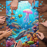 Tiefsee-Wunderland Puzzle 1000 Teile