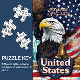 Puzzle 'Stars and Stripes Forever' 1000 Pezzi