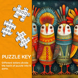 Feather Crown Tribe Jigsaw Puzzle 1000 Pieces