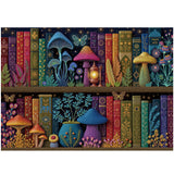 Enchanted Mushroom Library Jigsaw Puzzle 1000 Pieces