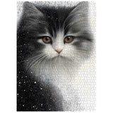 Cat Snow Mist Jigsaw Puzzle 1000 Pieces