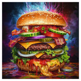Rompecabezas de Hamburguesa Deliciosa de 1000 Piezas