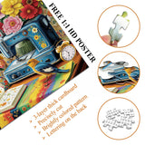 Rompecabezas de Primavera con Hilos Coloridos de 1000 Piezas