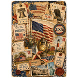 Vintage Americana Collage Puzzle 1000 Teile