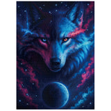 Cosmic Wolf Jigsaw Puzzle 1000 Pieces