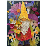 Puzzle Fleurs et Gnome 1000 pièces