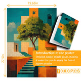 Tree of Geometry Jigsaw Puzzle 1000 Pieces