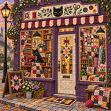 Black Cat Sewing Shop Puzzle 1000 Teile