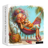Grandma's Beach Nap Jigsaw Puzzle 1000 Pieces