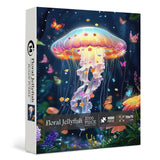 Floral Jellyfish Jigsaw Puzzles 1000 Pieces