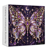 Galaxy Amethyst Butterfly Jigsaw Puzzle 1000 Pieces