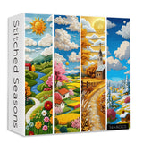 Puzzle en bois Stitched Seasons 1000 pièces
