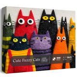 Puzzle Chats pelucheux mignons 1000 pièces