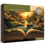 Book of Sunset Jigsaw Puzzle 1000 Piece