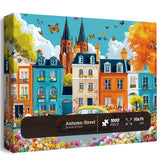 Autumn Street Jigsaw Puzzle 1000 Piece