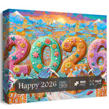 Happy 2026 Jigsaw Puzzle 1000 Piece