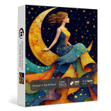 Puzzle Donna delle Stelle e della Luna, 1000 pezzi