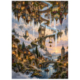 Upside Down Sky City Jigsaw Puzzle 1000 Pieces