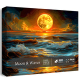 Mond & Wellen Puzzle 1000 Teile