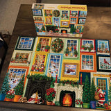 Christmas Window Jigsaw Puzzle 1000 Pieces