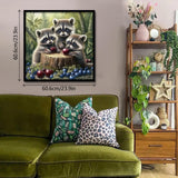 Raccoons Berry Time Jigsaw Puzzle 1000 Piece