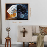 Black & White Roots Jigsaw Puzzle 1000 Pieces