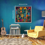 Patchwork Cactus Jigsaw Puzzle 1000 Piece