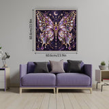Galaxy Amethyst Butterfly Jigsaw Puzzle 1000 Pieces