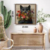 Flower Cat Jigsaw Puzzle 1000 Pieces