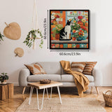 Quilted Cat Jigsaw Puzzle 1000 Pieces