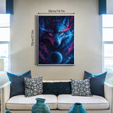 Cosmic Wolf Jigsaw Puzzle 1000 Pieces