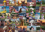 Patriot Dog Jigsaw Puzzles 1000 Pieces