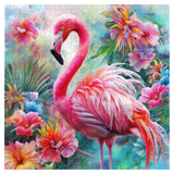 Flamingo Bloom Jigsaw Puzzle 1000 Piece