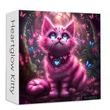 Puzzle di Gattino Cuore Splendente 1000 Pezzi