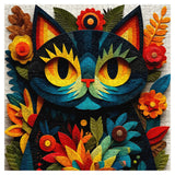 Puzzle en forme de chat Color Bloom 1000 pièces