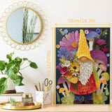 Puzzle Fleurs et Gnome 1000 pièces