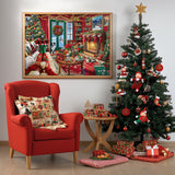 Cozy Christmas Jigsaw Puzzle 1000 Piece