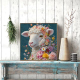 Flower Sheep Jigsaw Puzzle 1000 Piece