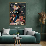 Floral Peacock Jigsaw Puzzle 1000 Piece