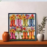 Flower Boots Jigsaw Puzzle 1000 Piece
