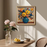 Puzzle en forme de vase à fleurs en papier - 1000 pièces