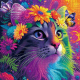 Iridescent Cat Jigsaw Puzzle 1000 Piece