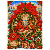 Christmas Cardinals Jigsaw Puzzle 1000 Pieces