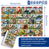 Vögel von Nordamerika Puzzle 1000 Stück