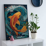 Puzzle Koi Wave 1000 pièces