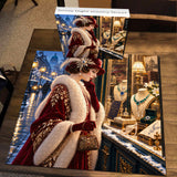 Snowy notte gioielli strada Jigsaw Puzzle 1000 pezzi