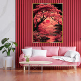 Twilight Cherry Blossoms Jigsaw Puzzle 1000 Pieces