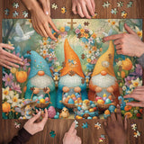 Puzzle da 1000 pezzi dei Nani da Giardino di Pasqua